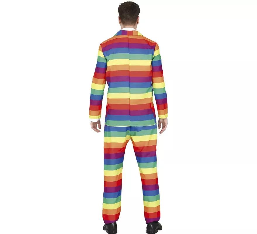 Translation missing: it.Disfraz de Traje de Arcoíris para Hombre