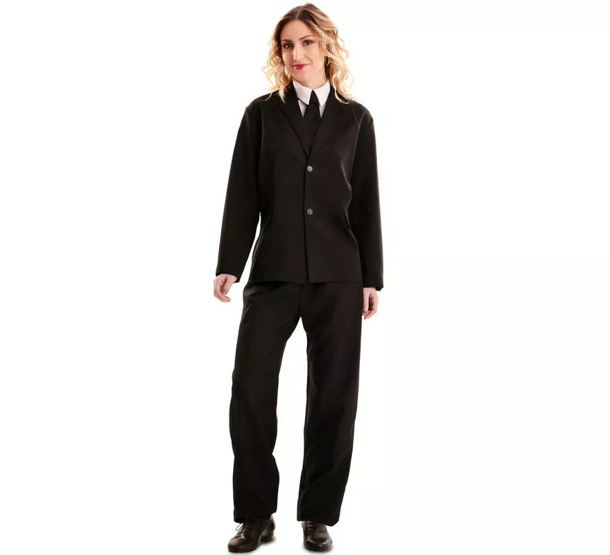 Translation missing: es.Disfraz de Traje de Hombre de Negro para adulto