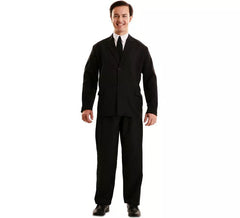 Costume nero del costume uomo adulto