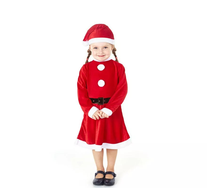 Translation missing: it.Disfraz de Traje Mamá Noel para bebé y niña