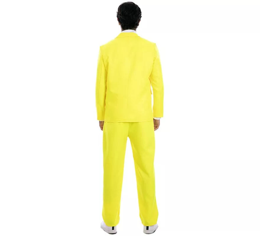 Translation missing: es.Disfraz de Traje Neón amarillo para hombre
