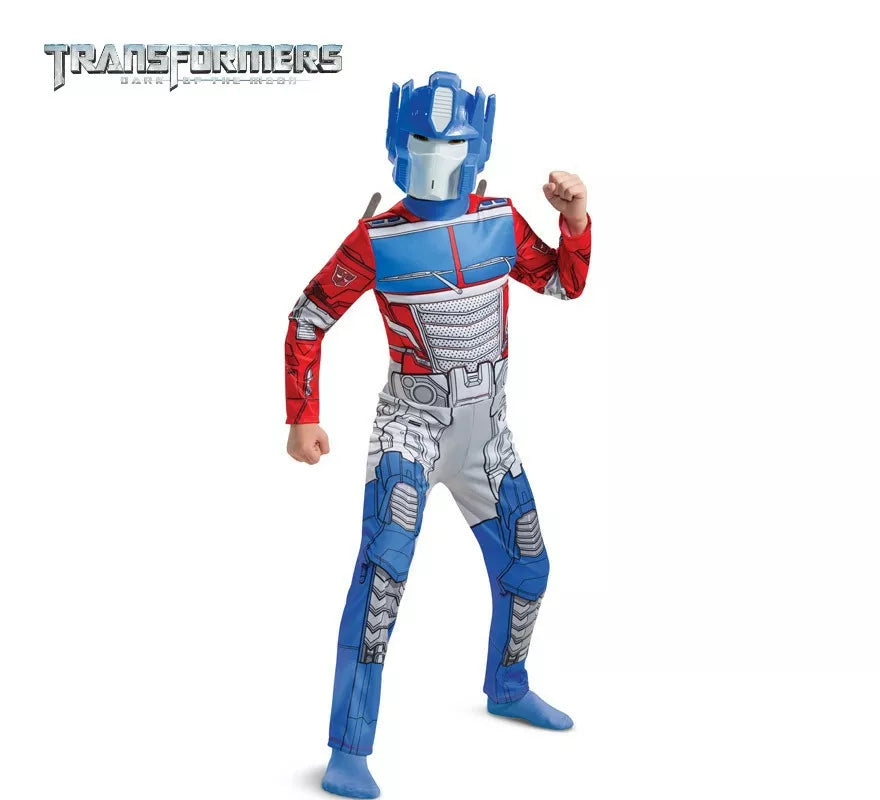 Translation missing: it.Disfraz de Transformers Optimus de Lujo para niño