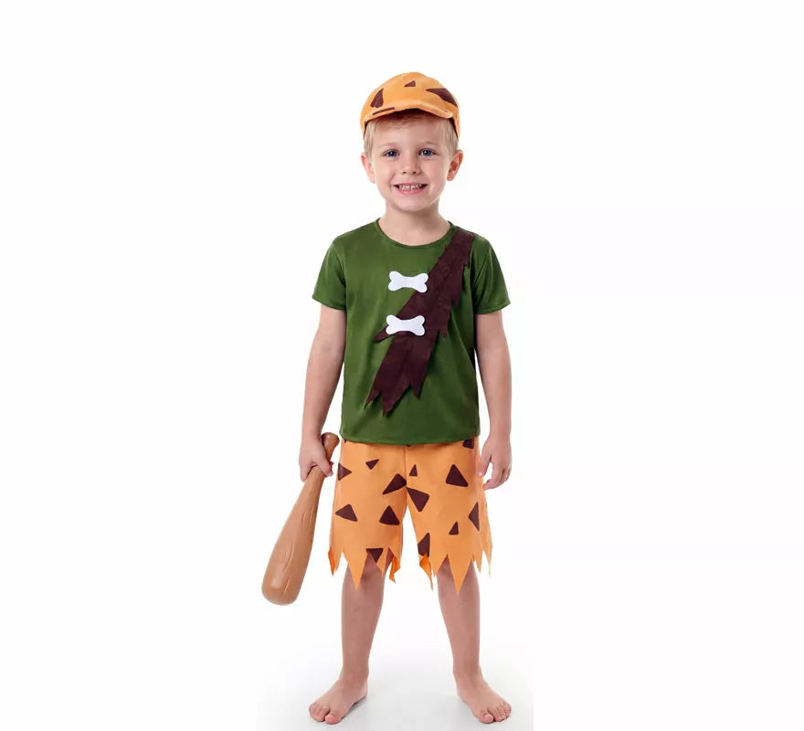 Translation missing: it.Disfraz de Troglodita con Gorra para niño