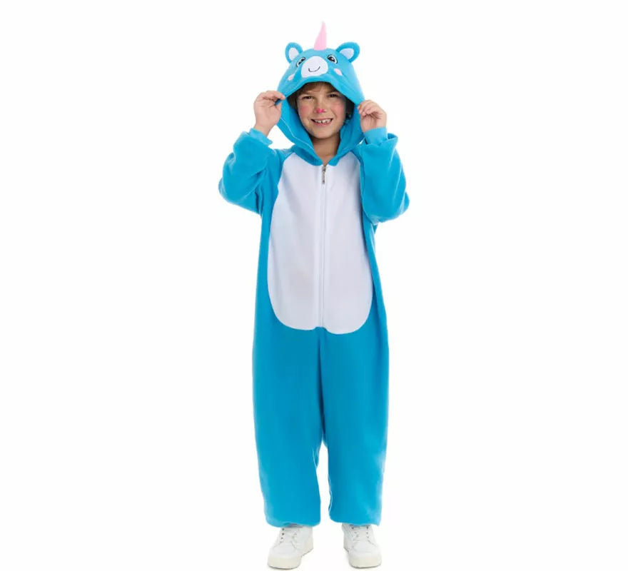 Translation missing: es.Disfraz de Unicornio Azul para niños