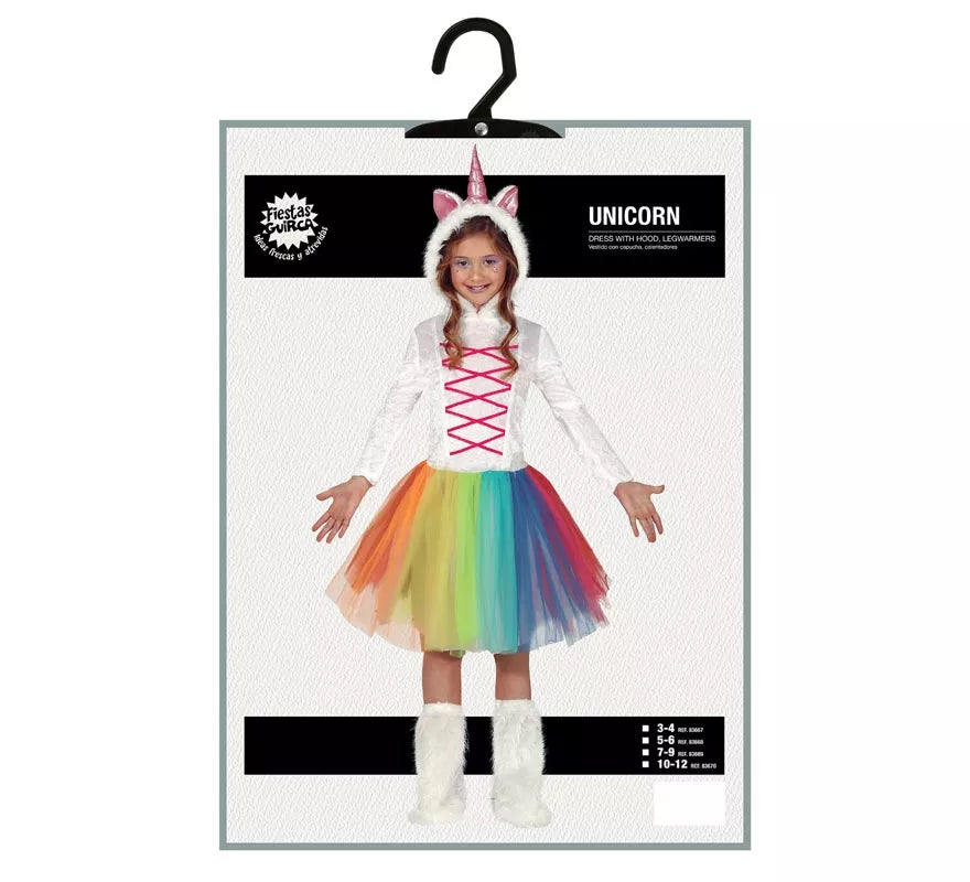 Translation missing: it.Disfraz de Unicornio con Tutú para niña