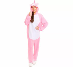Costume da Unicorno rosa per adulto