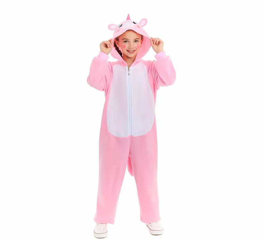 Translation missing: es.Disfraz de Unicornio Rosa para niños