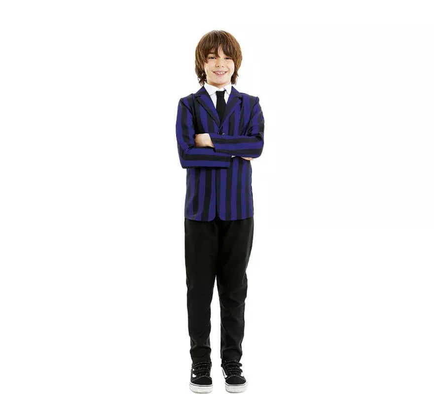 Translation missing: it.Disfraz de Uniforme de Colegio Tenebroso para niño y adolescente