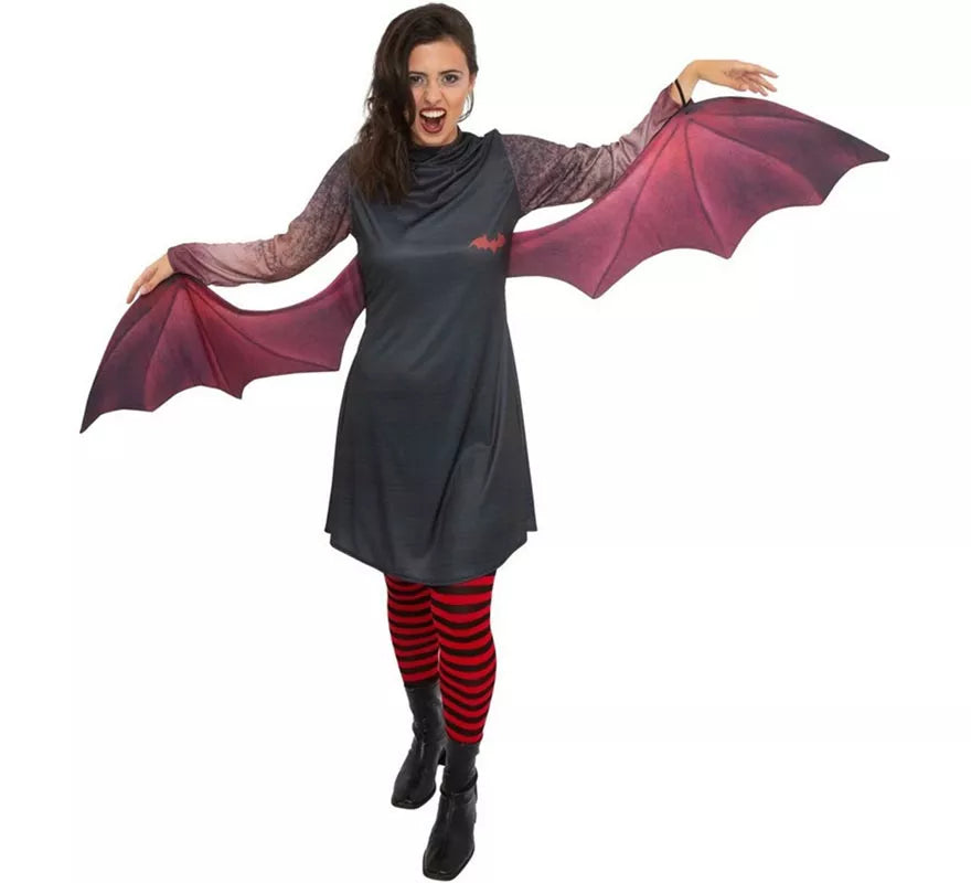 Translation missing: es.Disfraz de Vampira oscura con alas para mujer