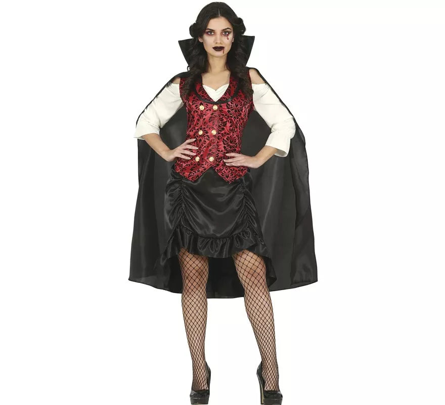 Translation missing: it.Disfraz de Vampiresa Antigua con falda para mujer