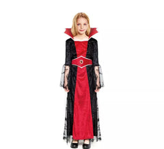 Costume da Mantella in pizzo da Vampira per Ragazza