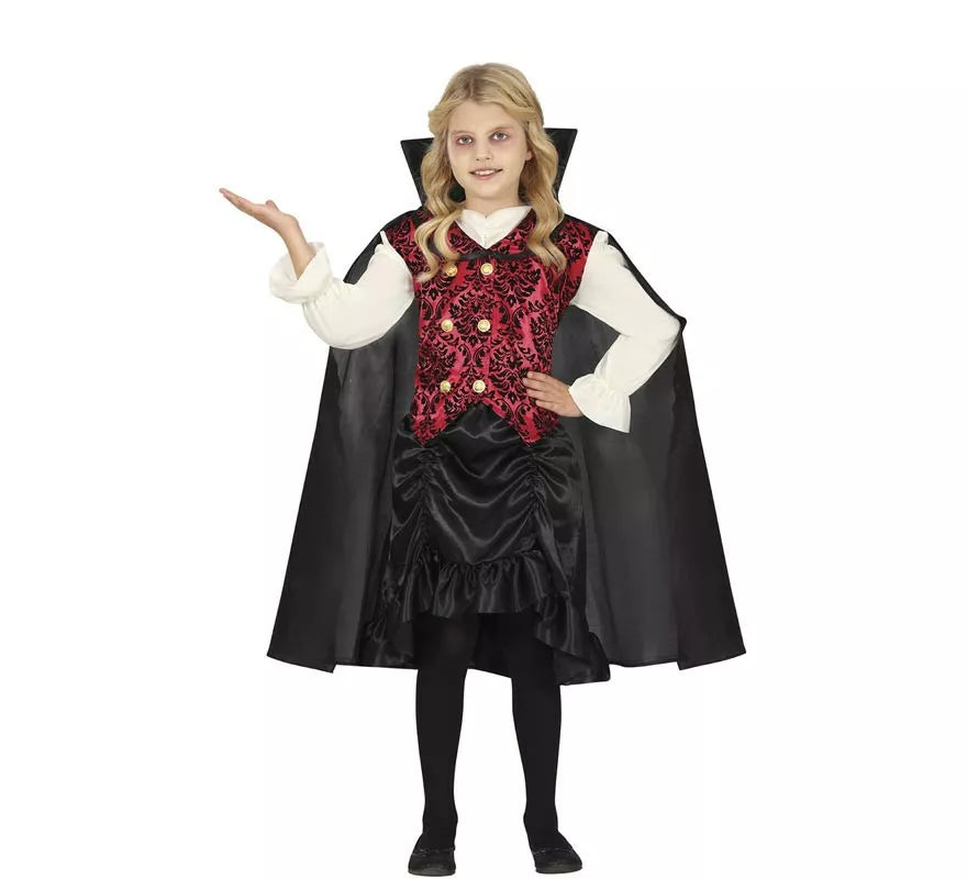 Translation missing: it.Disfraz de Vampiresa Clásica para niña