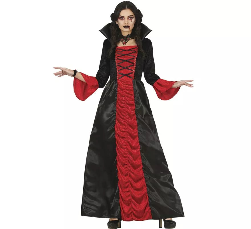 Translation missing: it.Disfraz de Vampiresa Clásica Roja para mujer