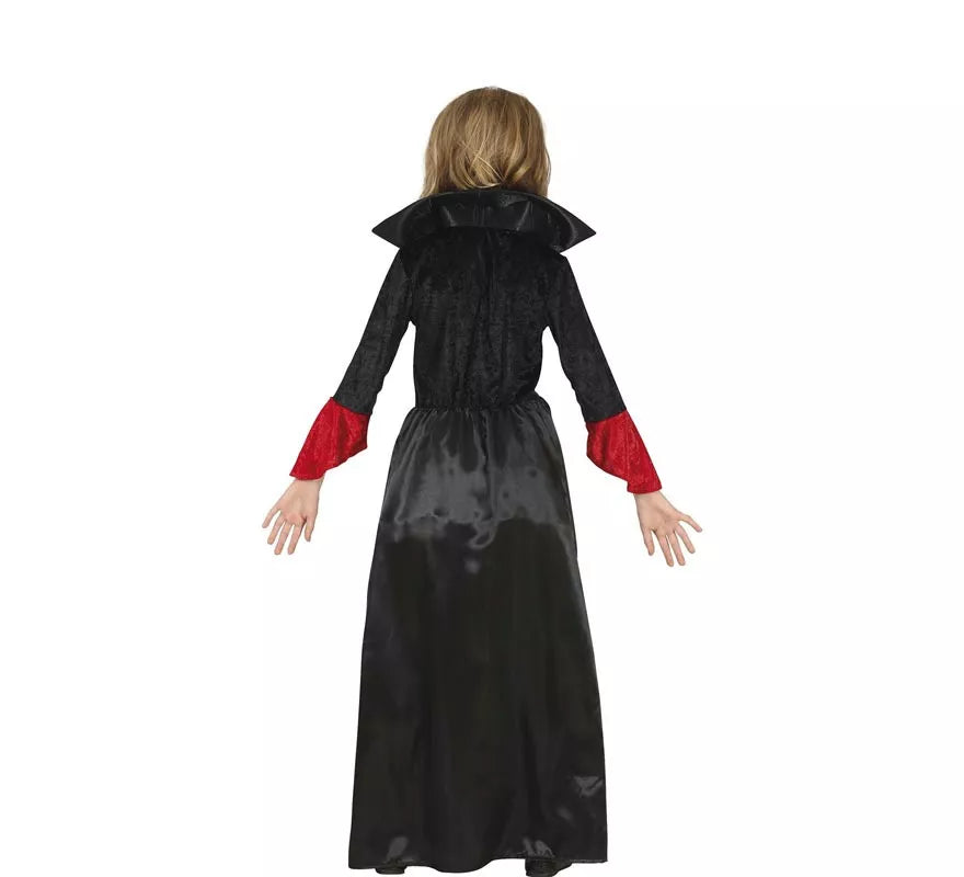 Translation missing: it.Disfraz de Vampiresa con vestido largo para niña