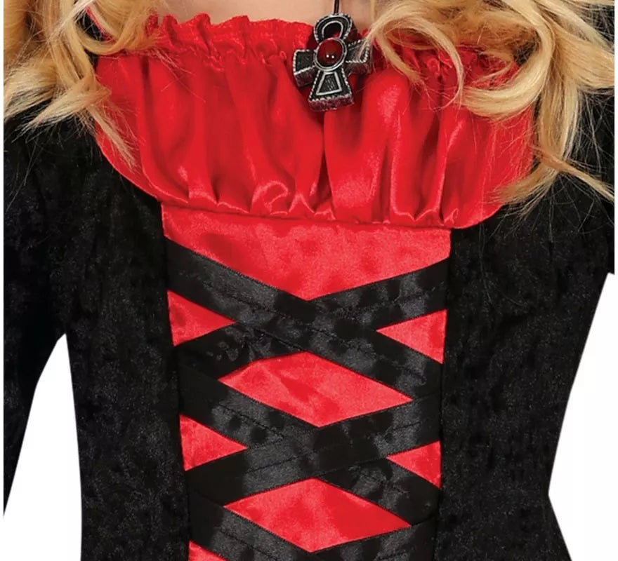Disfraz de Vampiresa Elegante para niña