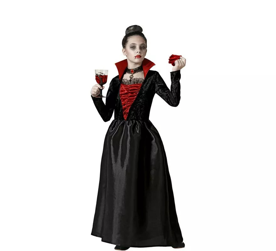 Translation missing: es.Disfraz de Vampiresa Gótica para niña