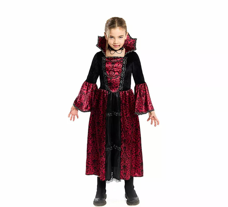 Translation missing: it.Disfraz de Vampiresa Gótica para niña