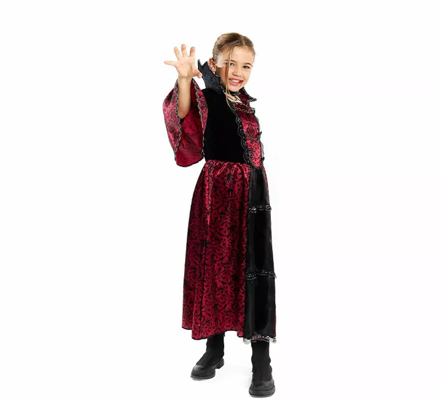 Disfraz de Vampiresa Gótica para niña