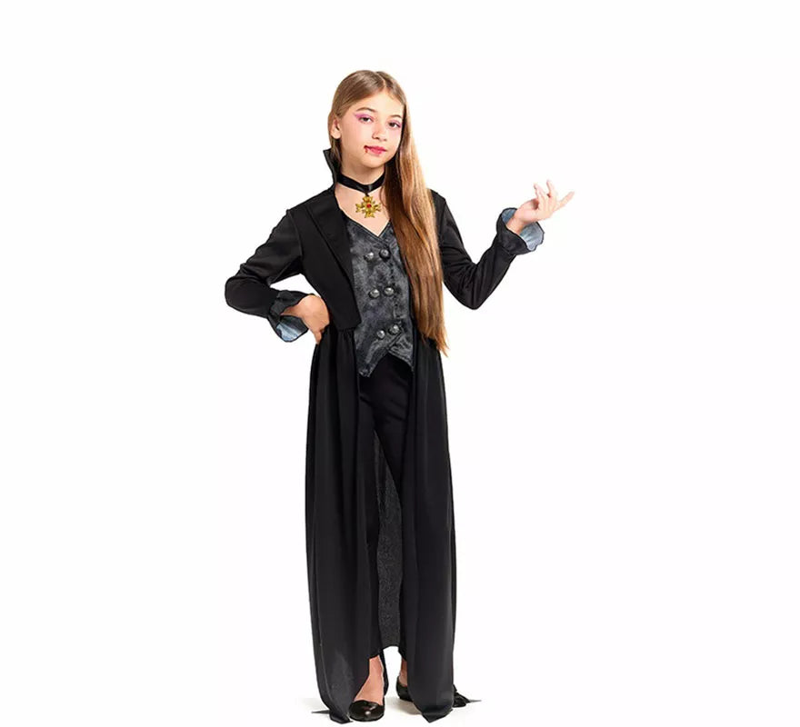 Translation missing: es.Disfraz de Vampiresa Gótica para niña