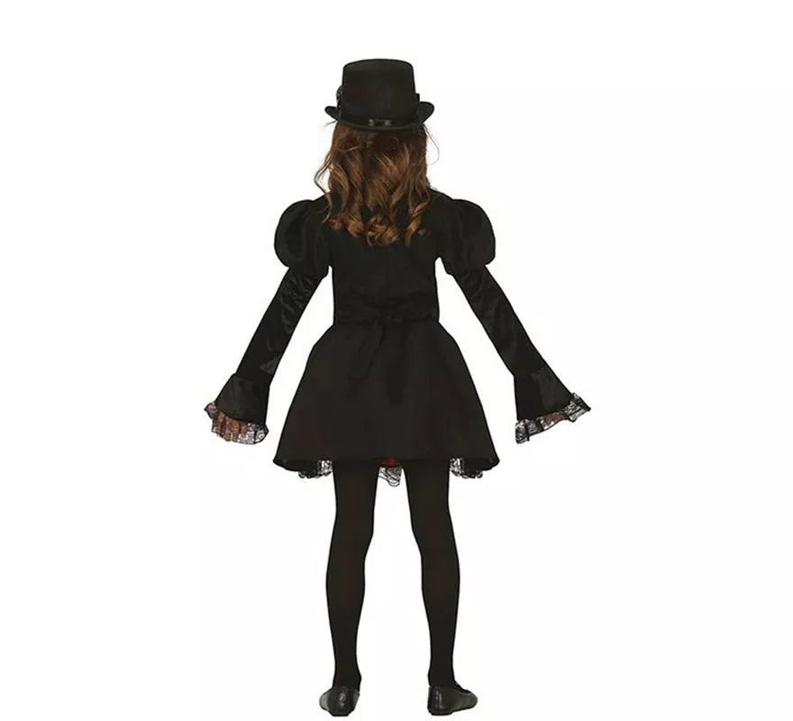Translation missing: it.Disfraz de Vampiresa Gótica Steampunk para niña