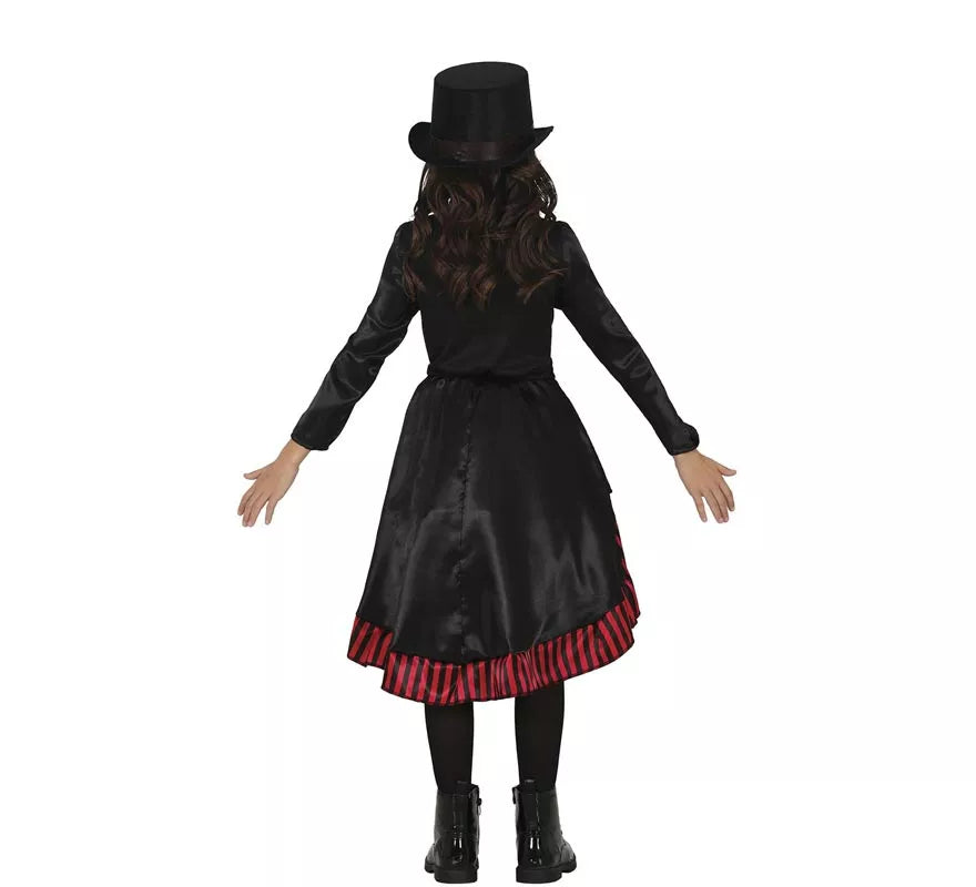 Translation missing: it.Disfraz de Vampiresa Gótica Steampunk para niña