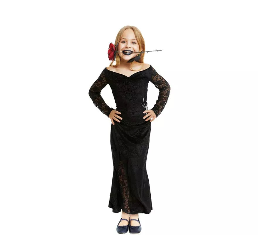Disfraz de Vampiresa Madre Tenebrosa para niña