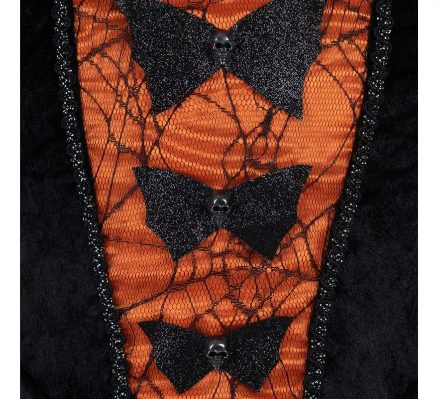 Translation missing: it.Disfraz de Vampiresa Reina de Halloween para niña