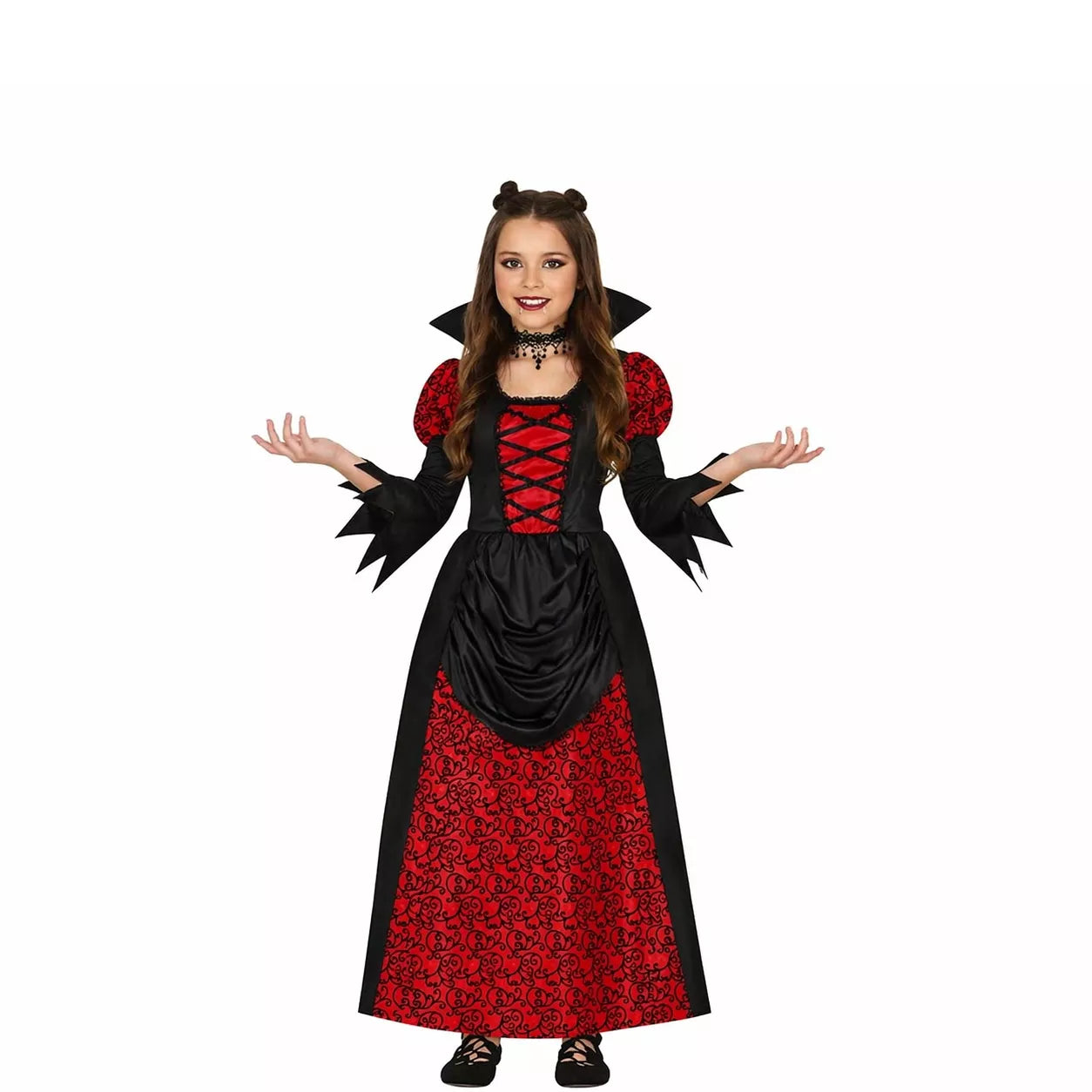 Translation missing: it.Disfraz de Vampiresa Roja para mujer