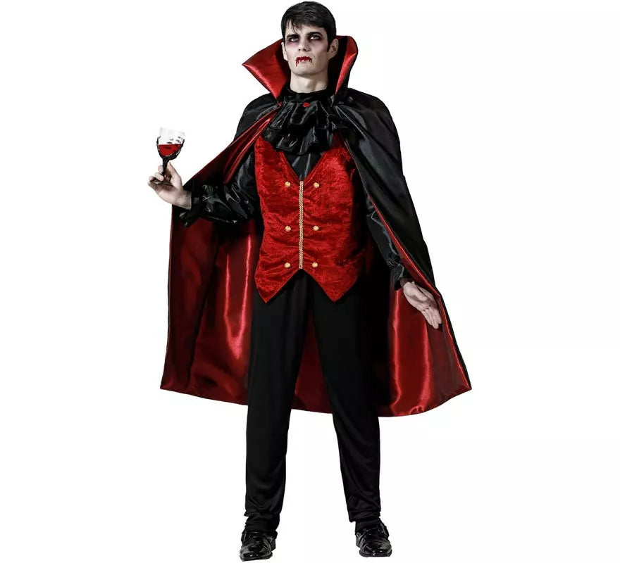 Translation missing: it.Disfraz de Vampiro Drácula para hombre