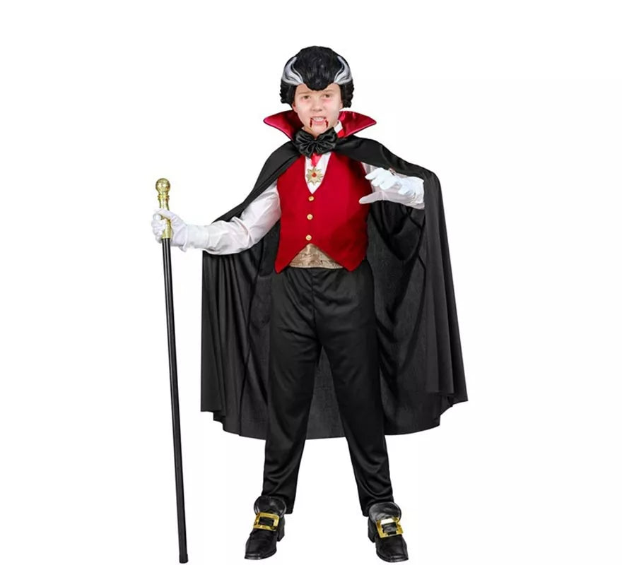 Translation missing: es.Disfraz de Vampiro Drácula para niño