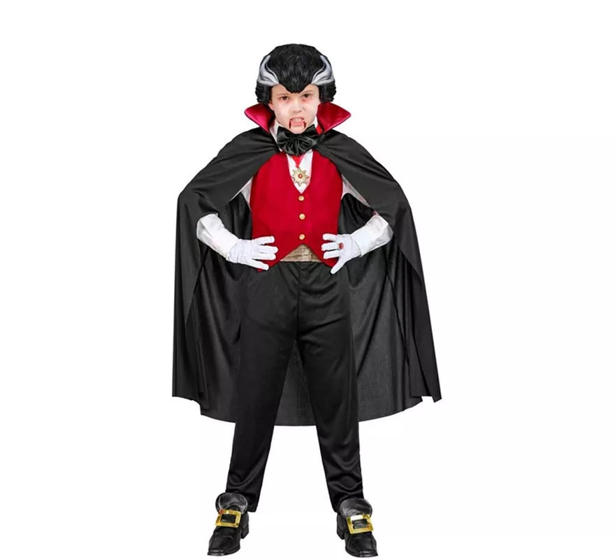 Translation missing: it.Disfraz de Vampiro Drácula para niño