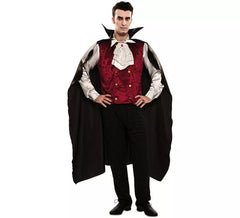 Elegante costume da vampiro per un uomo