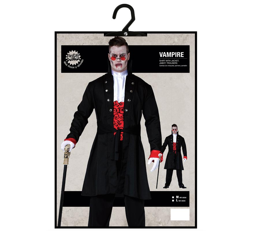 Translation missing: it.Disfraz de Vampiro Elegante para hombre