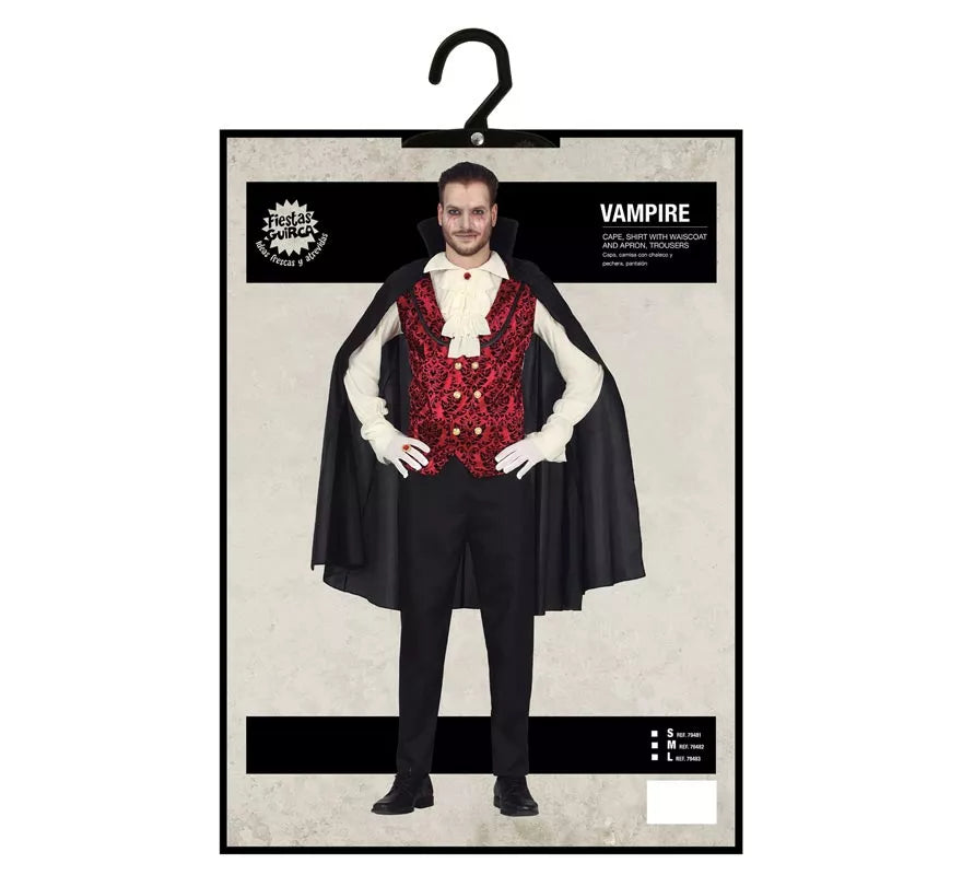 Translation missing: it.Disfraz de Vampiro Elegante para hombre