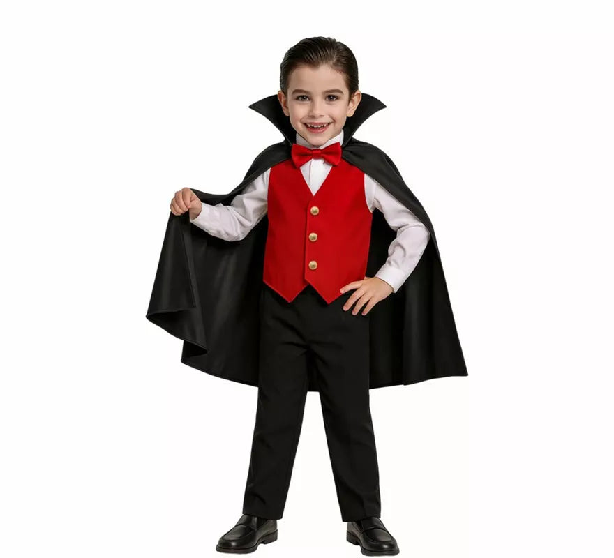 Translation missing: it.Disfraz de Vampiro Elegante para niño