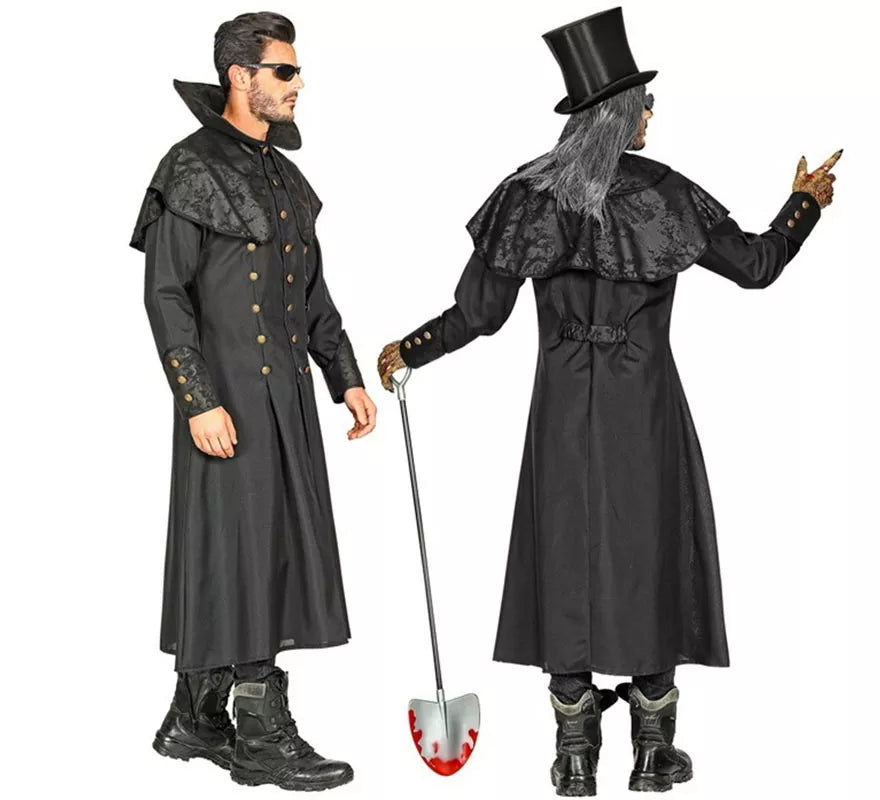Translation missing: es.Disfraz de Vampiro Gótico Enterrador para hombre