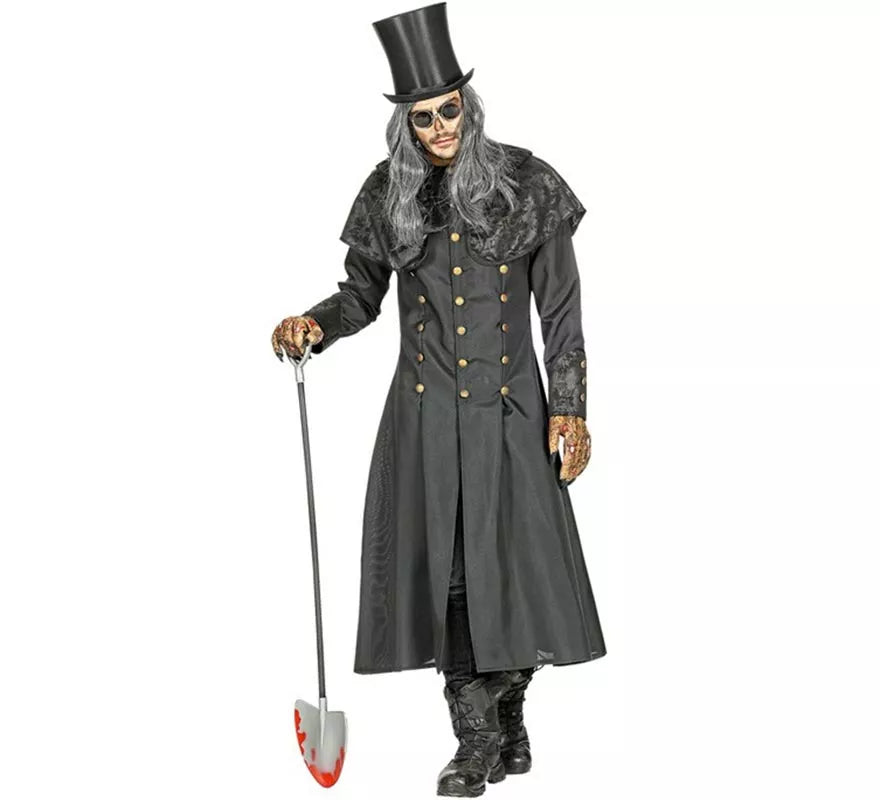 Translation missing: es.Disfraz de Vampiro Gótico Enterrador para hombre
