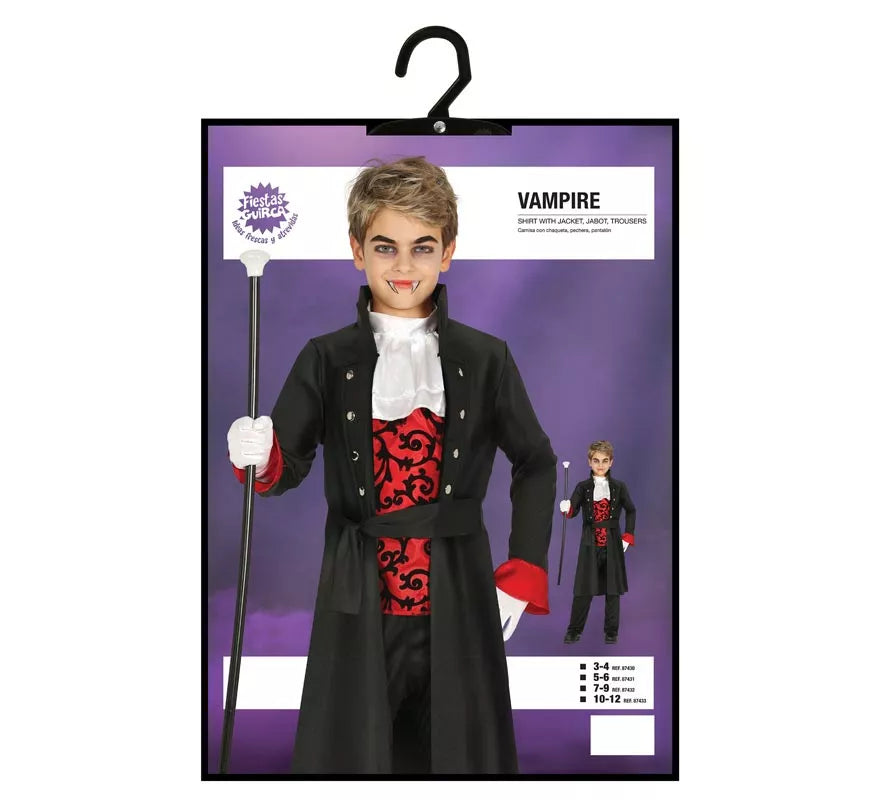 Translation missing: it.Disfraz de Vampiro Gótico para niño