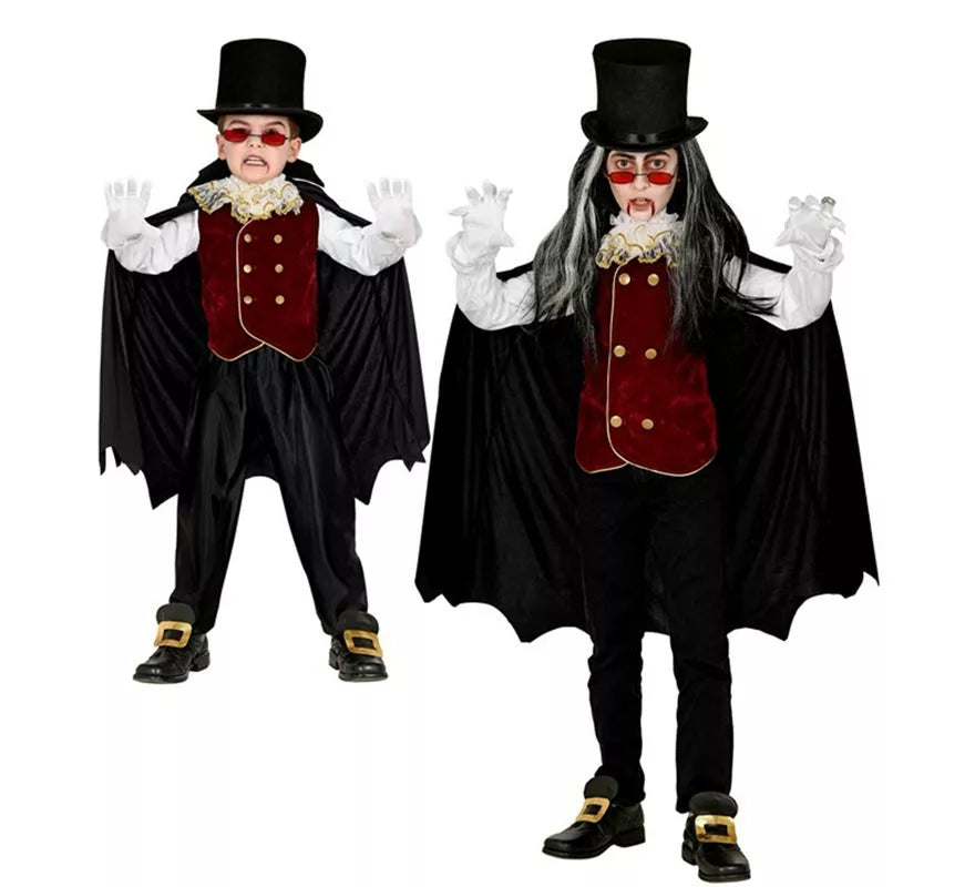 Translation missing: it.Disfraz de Vampiro Gótico para niño