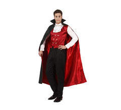 Disfraz de Vampiro o Drácula hombre para Halloween