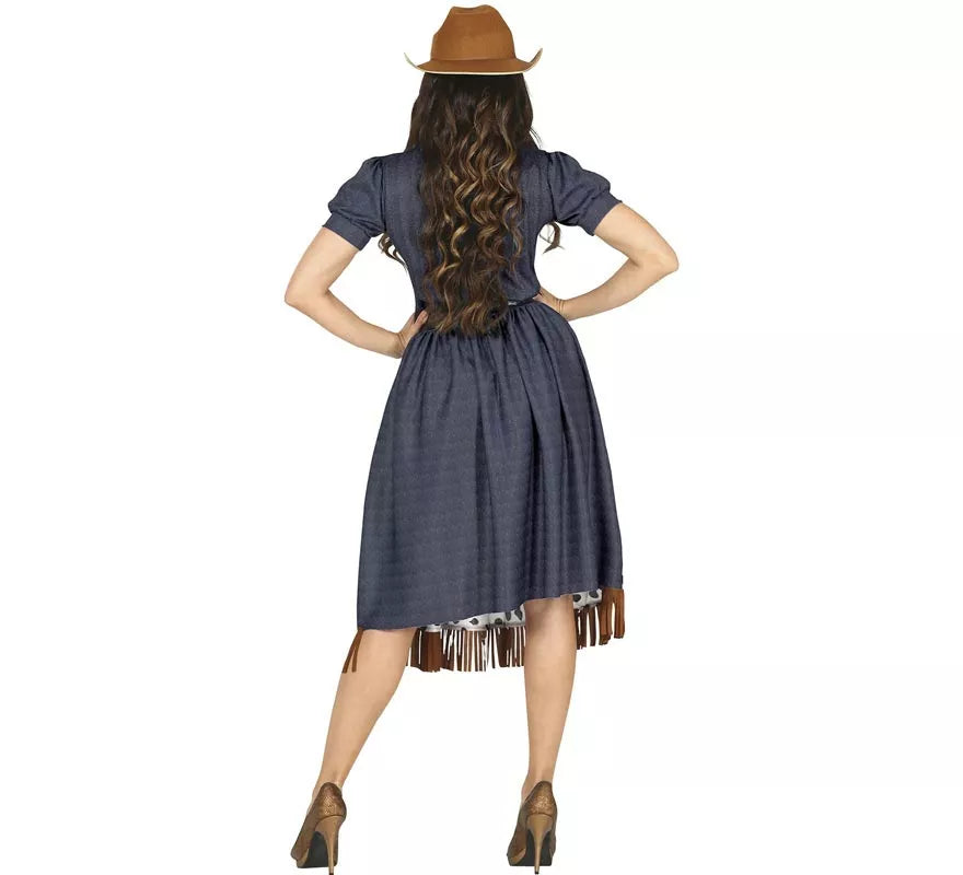 Translation missing: it.Disfraz de Vaquera con vestido estampado para mujer