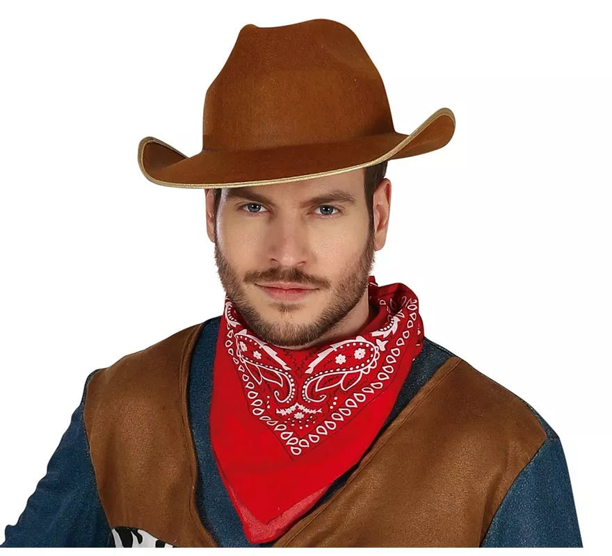 Translation missing: es.Disfraz de Vaquero Clásico con chaleco para hombre