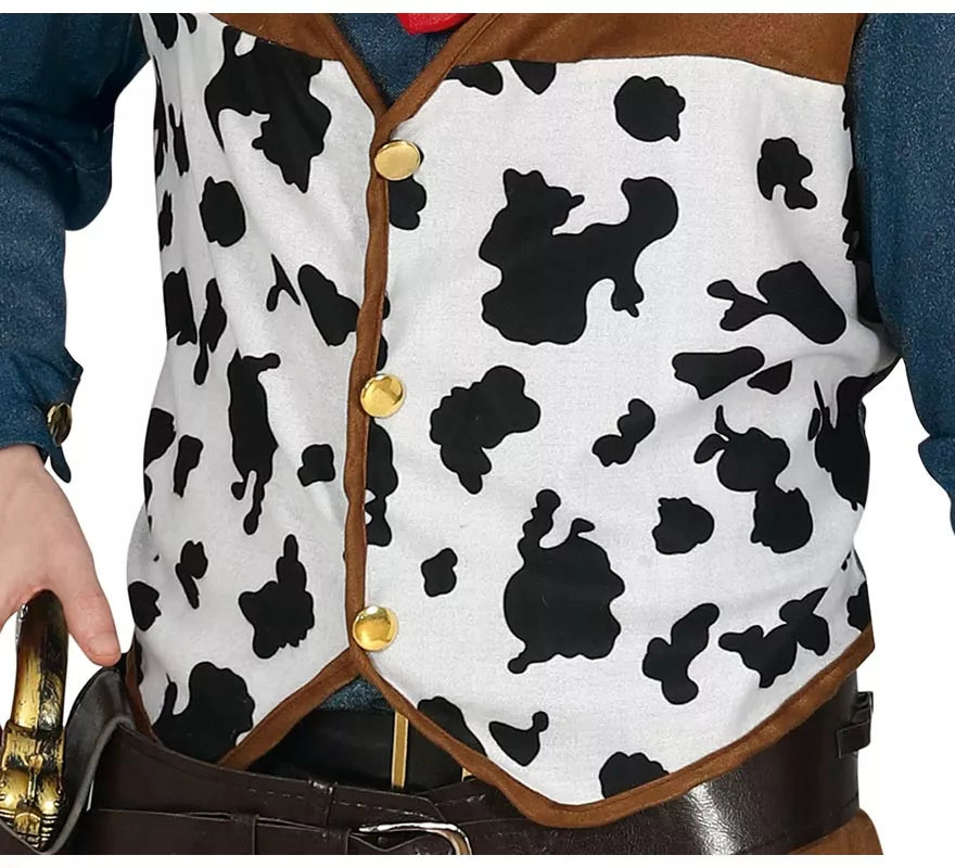 Translation missing: es.Disfraz de Vaquero Clásico con chaleco para hombre