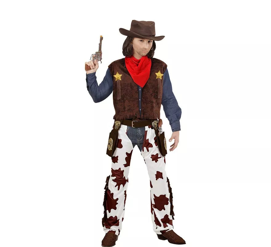 Translation missing: it.Disfraz de Vaquero con bandana para niño y adolescente