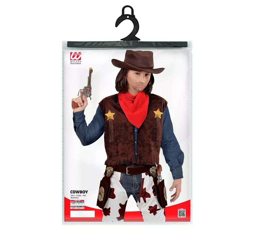 Disfraz de Vaquero con bandana para niño y adolescente