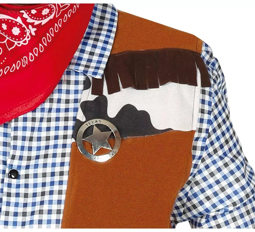 Translation missing: it.Disfraz de Vaquero con Chaleco para hombre