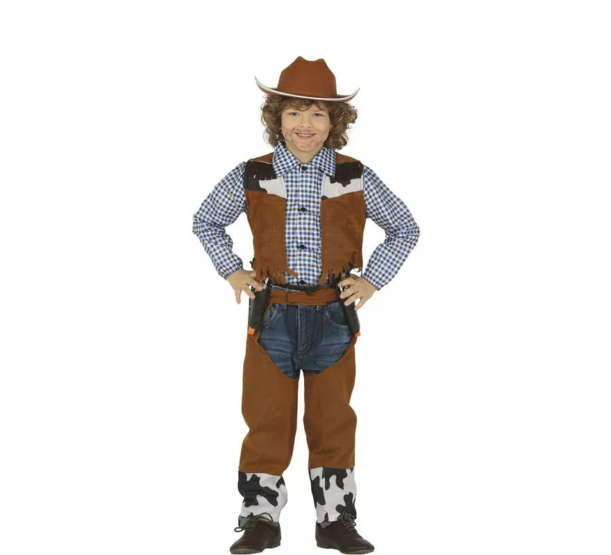 Translation missing: es.Disfraz de Vaquero con Chaleco para niños