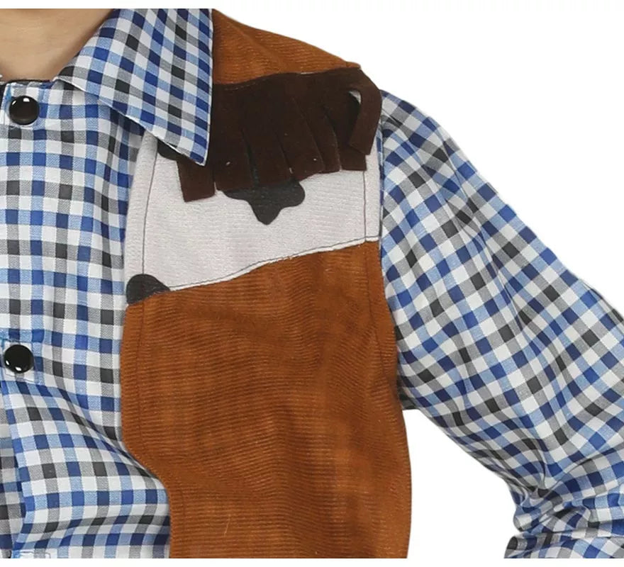 Disfraz de Vaquero con Chaleco para niños