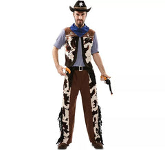Costume stampa mucca con stampa mucca per uomo
