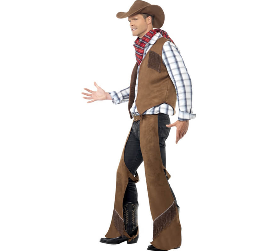 Translation missing: it.Disfraz de Vaquero con Flecos para hombre